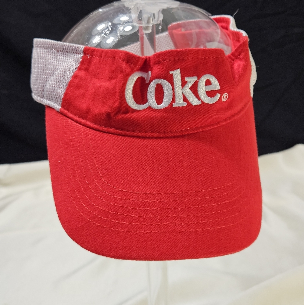 Coke Red Visor Cap for Men